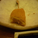 にしや - 京生麩（中はこんな感じ）