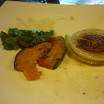 芹 - 焼き野菜（ピーマン、カボチャ、玉ねぎ）