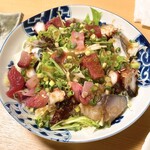 磯幸 - 海鮮サラダ850円
