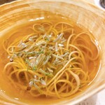 蕎麦割烹  倉田 - 「春のいぶき」十割　夏新蕎麦　冷かけ