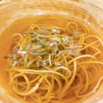 蕎麦割烹  倉田 - 「春のいぶき」十割　夏新蕎麦　冷かけ