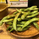 Taishuu Bisutoro Abcheese - オリーブ風味の焼き枝豆