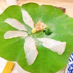 蕎麦割烹  倉田 - 宮城県松島産　星鰈