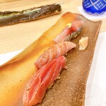 蕎麦割烹  倉田 - 那智勝浦産鮪赤身浸、北海道産鰤、〆鯖