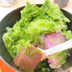 蕎麦割烹  倉田 - 抹茶かき氷