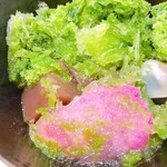 蕎麦割烹  倉田 - 抹茶かき氷