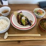 ヒトサラ - ポークステーキ定食