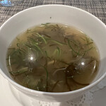 熱香森 - 沖縄県産もずくとおかひじき干し貝柱入りスープ
