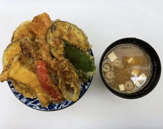 深川つり舟 - 野菜天丼【1,100円】