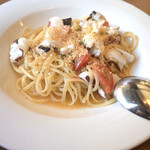 BiOsteria Komakine - タコのペペロンチーノ