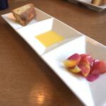 BiOsteria Komakine - パスタセットの前菜