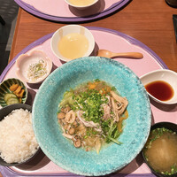 おかか 北浜 - 冷しゃぶ定食