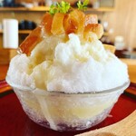 臥薪 - 白桃かき氷