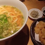 あずまや - 鶏天うどん