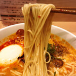 中華蕎麦 時雨 - 坦々蕎麦、麺リフトアップ