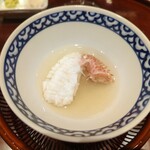 すし 良月 - 毛ガニのしゃぶしゃぶ