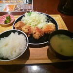 Yakitori Kushi Katsu & Nomihoudai Tama - 唐揚げ定食