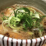 つけ蕎麦 恵比寿初代 - 熱々のつけ汁