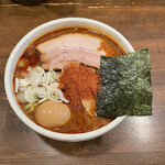 麺処 井の庄 - 辛辛魚味玉らーめん 1070円 