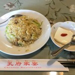 Koufu kaen - 半焼飯＆杏仁豆腐