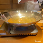 らん亭～ 美日庵 - 有次の特注の鱧鍋