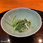 らん亭～ 美日庵 - 壬生菜､浅葱､白髪葱