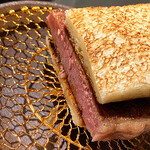 北海道焼肉 北うし - あのお洒落な器に載せて提供される