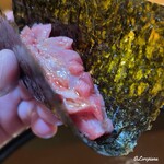 らん亭～ 美日庵 - 本鮪 大トロの手巻