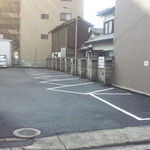 むさし - 駐車場です。
