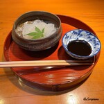 らん亭～ 美日庵 - 作りたての葛切り