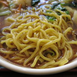 上海陽春麺坊 - タン麵の麺