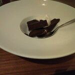 れんが亭 - テリーヌショコラとミルクのアイス