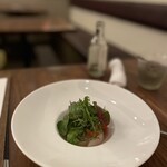 れんが亭 - 白いかと発酵スイカ