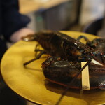 四ツ橋・新町 牡蠣と肉たらしビストロAKIRA - オマール海老のハーブバターブリル