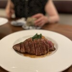 れんが亭 - 鳥取和牛のミスジステーキ