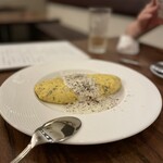 れんが亭 - トリュフのオムレツ