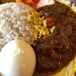 OHIO - チキンカレー＋半熟玉子アップ