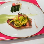 モナリザ - スパイスをまとった後藤レットのイサキのポワレ、ずっきにー