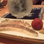 日本料理 たかむら - 柳鰈のエンガワ塩焼き