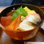 あけぼの寿司 - 江戸前ちらし（ランチ）