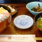 あけぼの寿司 - 江戸前ちらし（ランチ）
