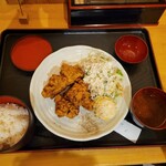 草津酒場 見聞録 - 唐揚げ定食