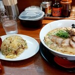 らー麺 藤平  - 半チャンセット