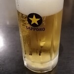 隆盛軒 - 生ビール