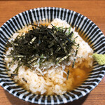 寿製麺 よしかわ - 冷やししらす茶漬け 380円