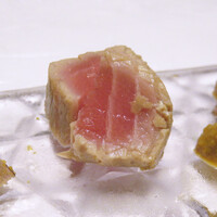 日本料理秀たか - 小トロ(和歌山)の燻製醤油漬け