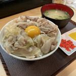 すさみ食堂 - イノブタ丼全容