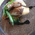 トラットリア ボッカ・ルーポ - 真鯛のボワレ・香草風