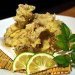 旬鮮吟味 唐八 - 国産キクラゲの天プラ