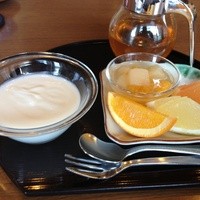 和食 からまつ - ヨーグルト＆フルーツ